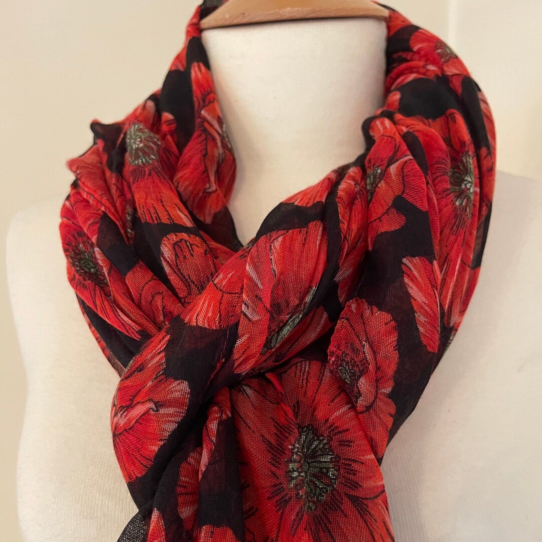 Poppy Scarf