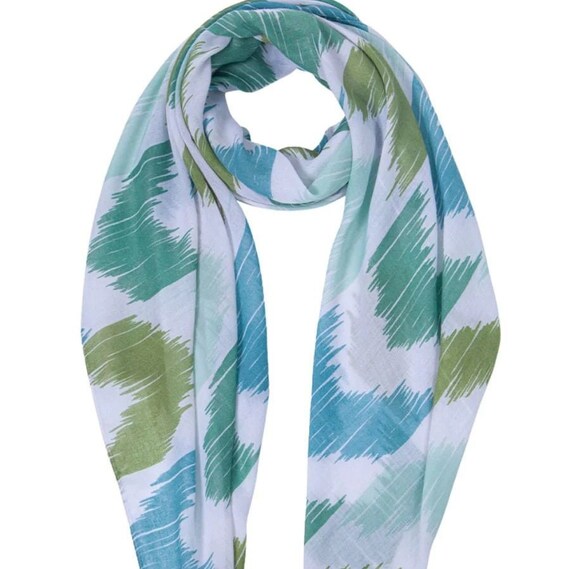 Pretty Green Lightweight Large Scarf 85cm X 180cm Etsy UK