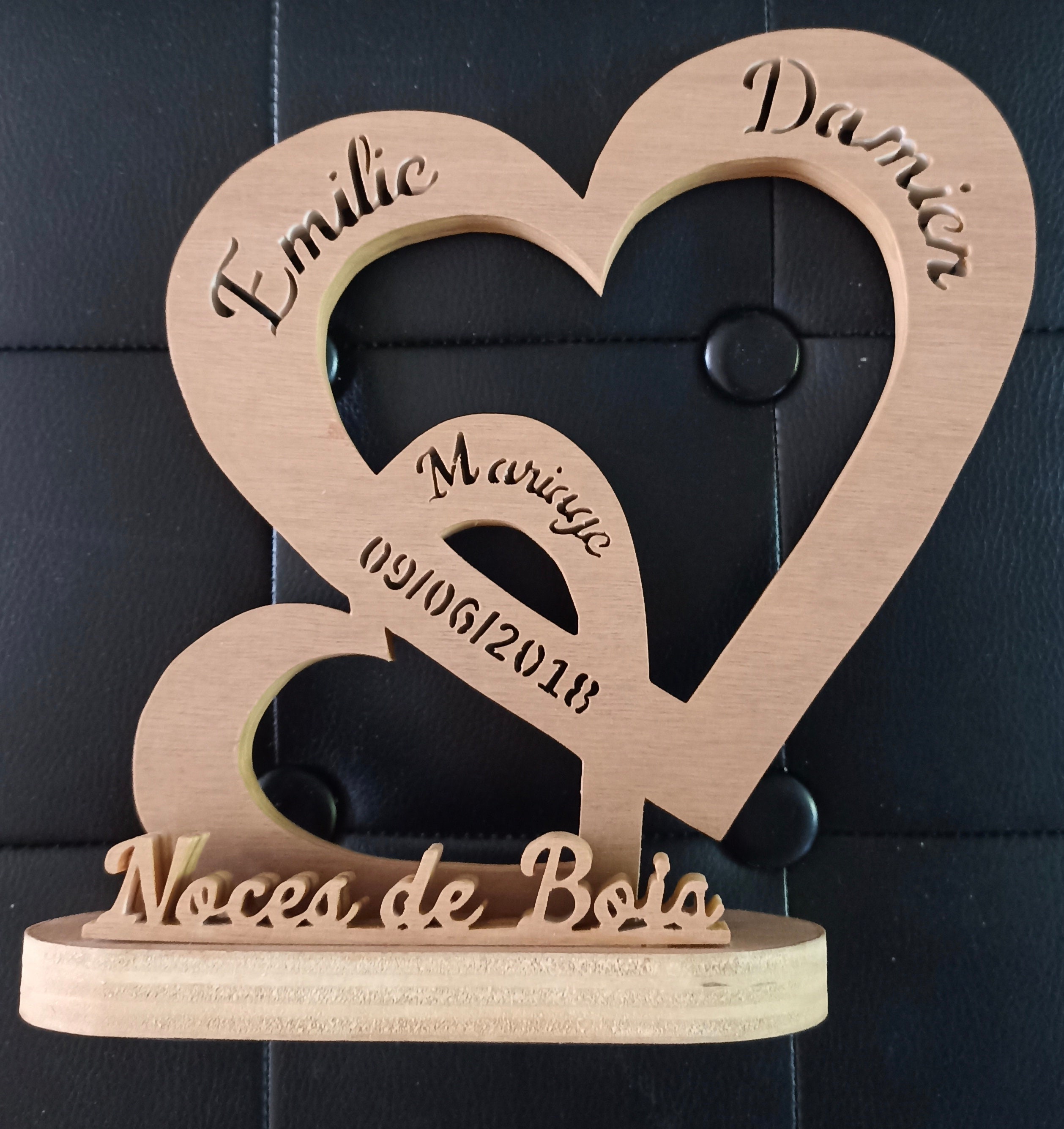 Cadeau Mariage Personnalisé Pour Fille – Tableau Encadré – Surprise