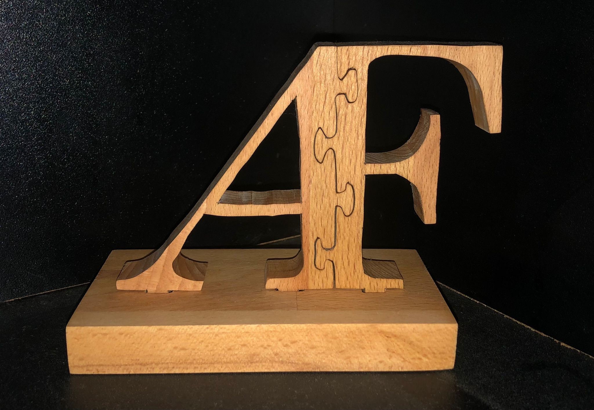 Initiales Prenom Bois