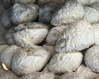 Kourabiedes, Greek butter and almond cookies, wedding cookies 2lbs