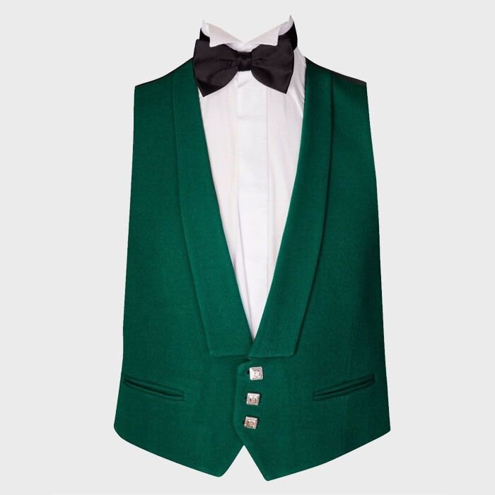 Green Prince Charlie Kilt Jacket and Waistcoat Set Etsy