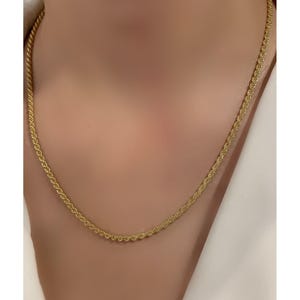 High Quality Gold Chain Necklace, Classic and Dainty Necklace, Gift for Lover, Mothers for Gift