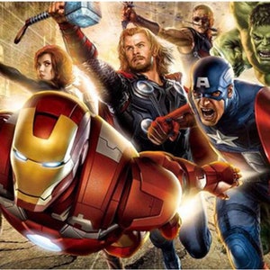 Marvel Diamond Painting Full Avengers Cartoon DIY Nigeria