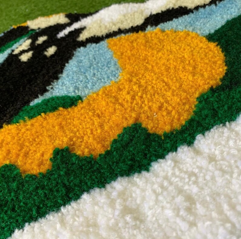 Custom Handmade Tufted Shoe Rugs Etsy