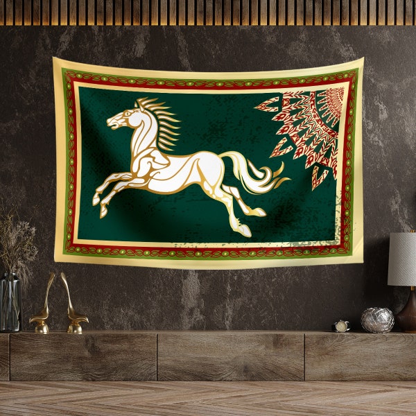 Lord of the Rings Rohan Flag,Arnor,Arthedain,Erebor,Ereinion Gıl-Galad,Gondor,Isengard,Khazad-dum,Mordor,Moria,Rivendell,Rohan,Sauron,Smaug