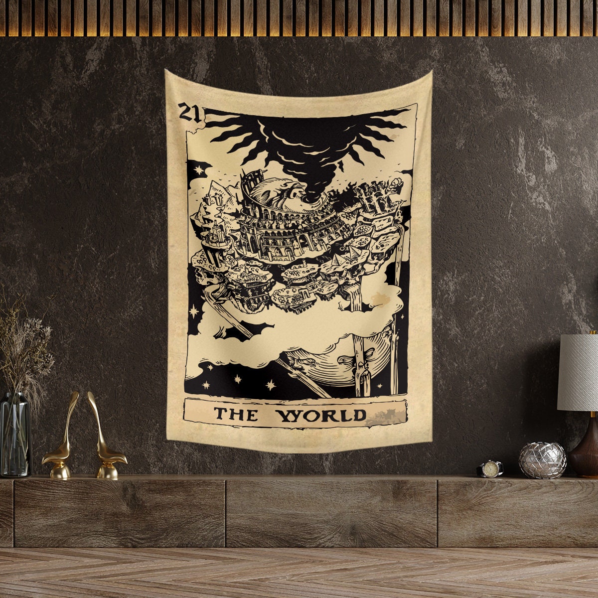 World Tarot Tapestry Etsy Canada