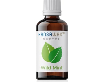 Wild Mint - Duftöl für deine Kerzen | Kerzenduftöl | Parfümöl | Kerzen gießen und selber machen | Vegan und tierversuchsfrei