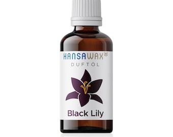 Black Lily - scented oil for your candles | Candle fragrance oil | perfume oil | Pour candles and make them yourself | Vegan and cruelty free