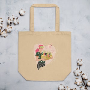 Eco Tote Bag for Animal Rights Activists for girls, Veganism & Activism Art Go Vegan