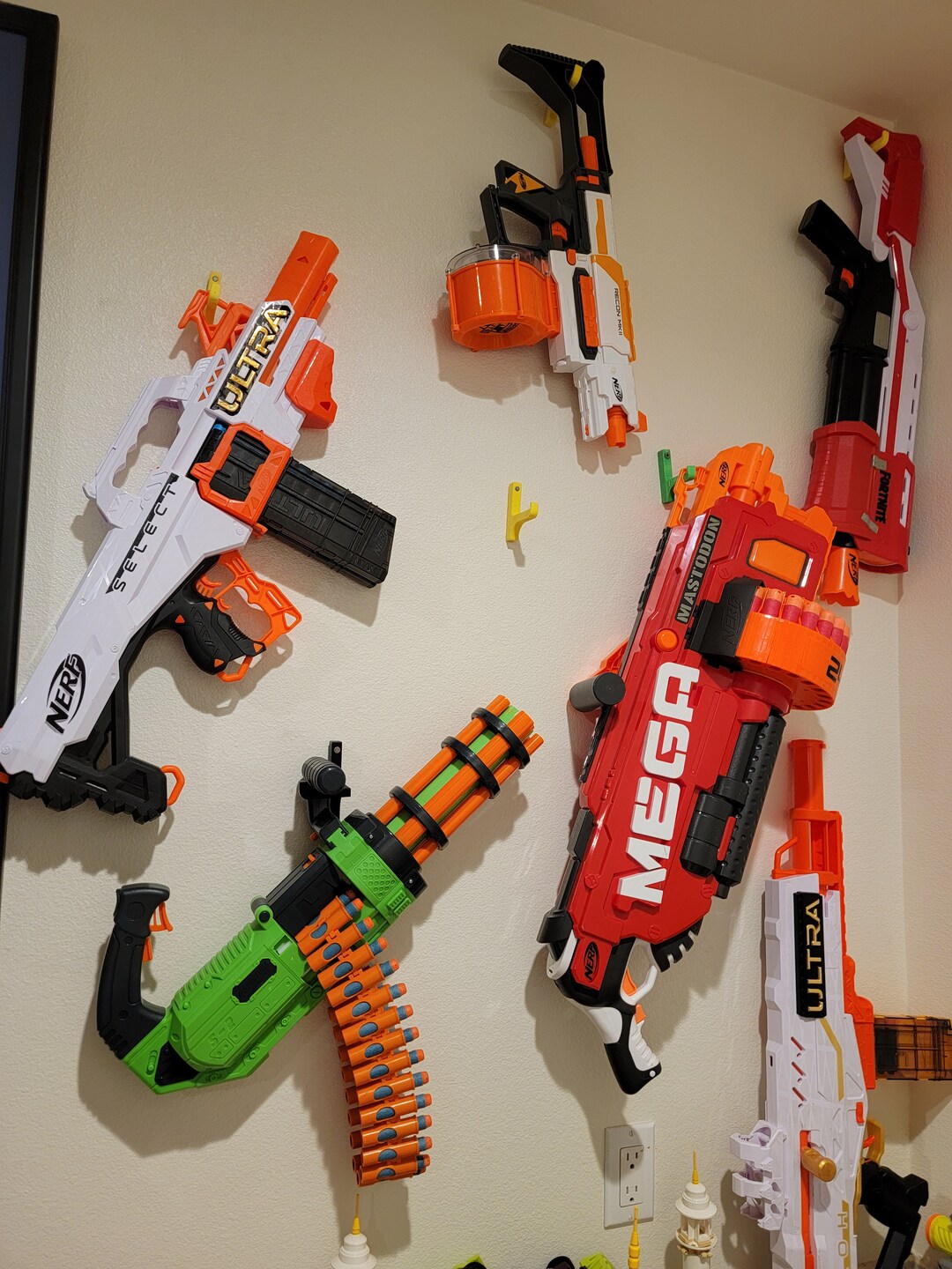 Nerf Blaster Hooks 5 Pack Etsy