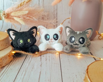 Peluches miniatures chats | Peluche | Chat | Plush | Cat | Idée cadeau | Divers coloris