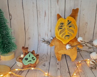 Korogu key ring and plush duo set [Brown and Camel] | Christmas Gift | Christmas box | Zelda