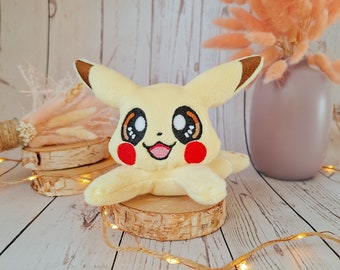 Plush toy with the image of Pikachu | Pokemon | Gift idea | Decorative plush
