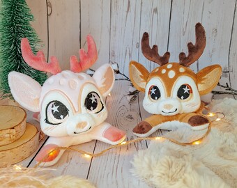 Reindeer soft toy | Christmas Reindeer | Plush | Various colors | Christmas Gift | Decoration | Christmas