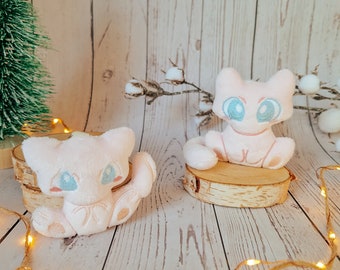 Mew key ring & mini plush duo set [Pink] | Christmas box | Christmas Gift | Pokemon