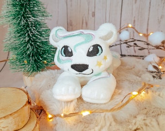 Polar Bear Plush | Polar Bear | Plush | Decoration | Gift idea | Christmas | Aurora borealis