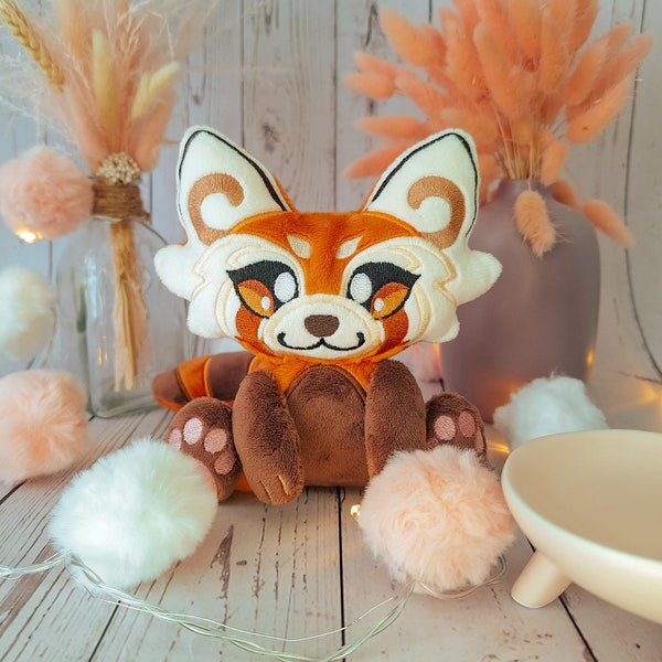 Peluche panda roux | Red panda | Idée cadeau | Animals | Animaux