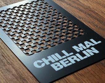 Grinder Card - Zum Zerkleinern von Kräutern l Chill mal Berlin l original Berliner Streetart