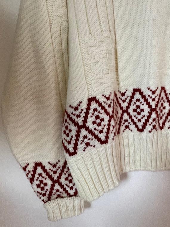 Vintage Women’s Holiday Ski Sweater/XL - image 4