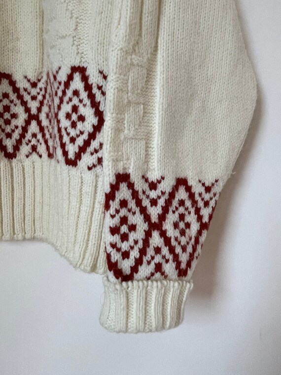 Vintage Women’s Holiday Ski Sweater/XL - image 5