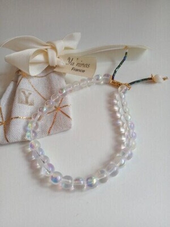 Moderne Masbaa 33 Cristaux Tasbih Chapelet Perles Rosario Valentines Cadeaux Faits à La Main Masbaha