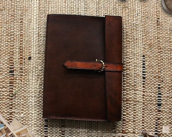 Travel writing kit, notebook holder