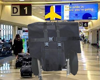 Wheelchair cover suitable for folding electric chair -by seal products