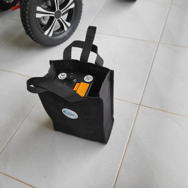 Sac de transport de batterie pour fauteuil roulant électrique autopropulsé