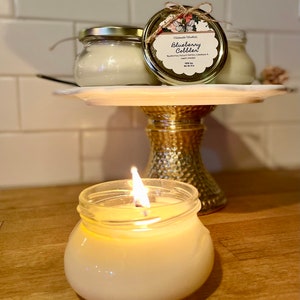 Hand Poured Soy Candle 8 Oz Tureen Jar 
