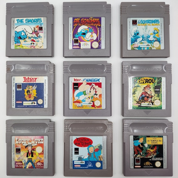 Nintendo Gameboy Games: Authentic Retro Cartridges - Asterix