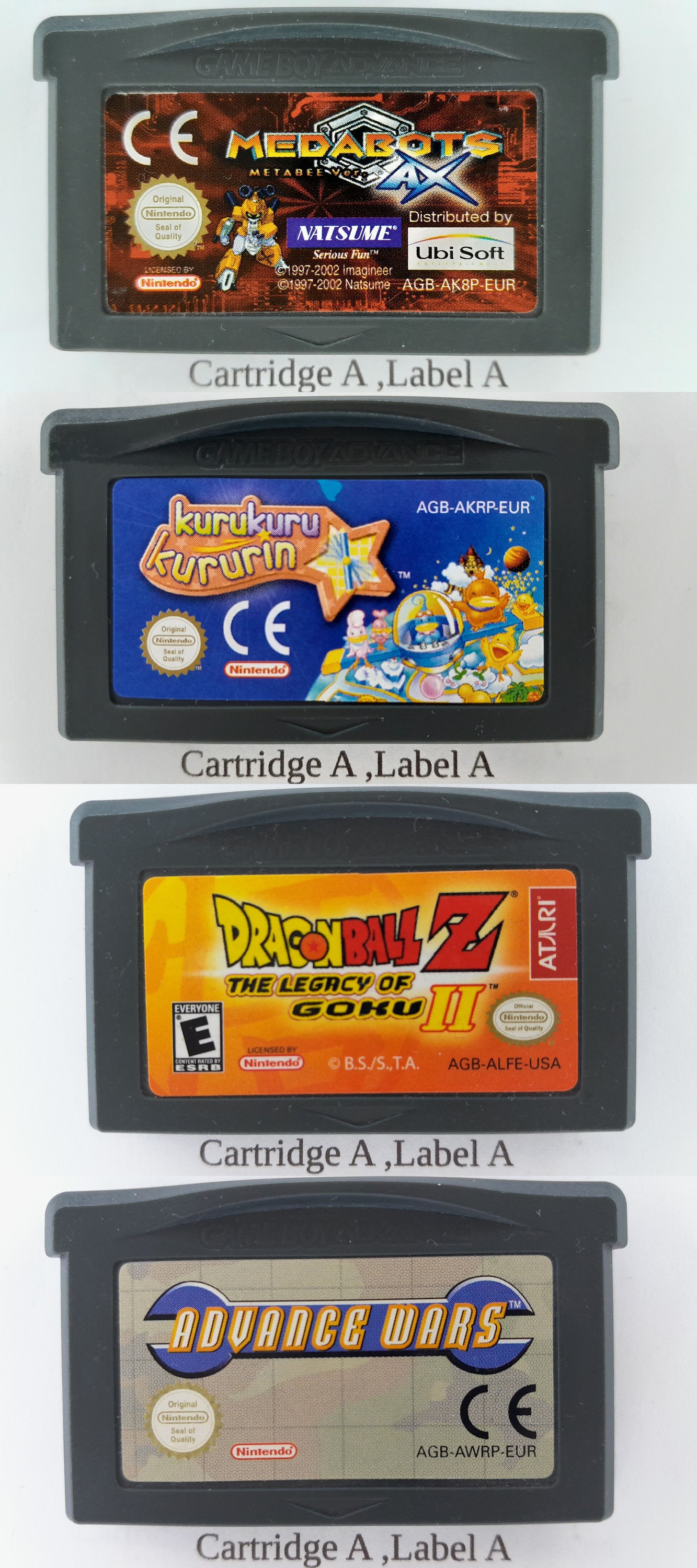 Pokemon Gameboy games Legacy Collection. All games for Gameboy Color (7) & Gameboy  Advance (5) [Gameboy Color & Advance Collection 12 pack] 