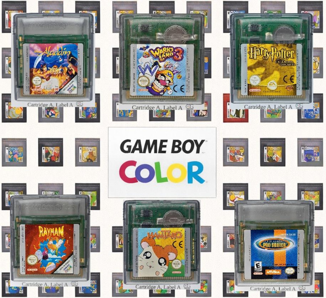 Authentic Gameboy Color Games, Tested English + Multilingual