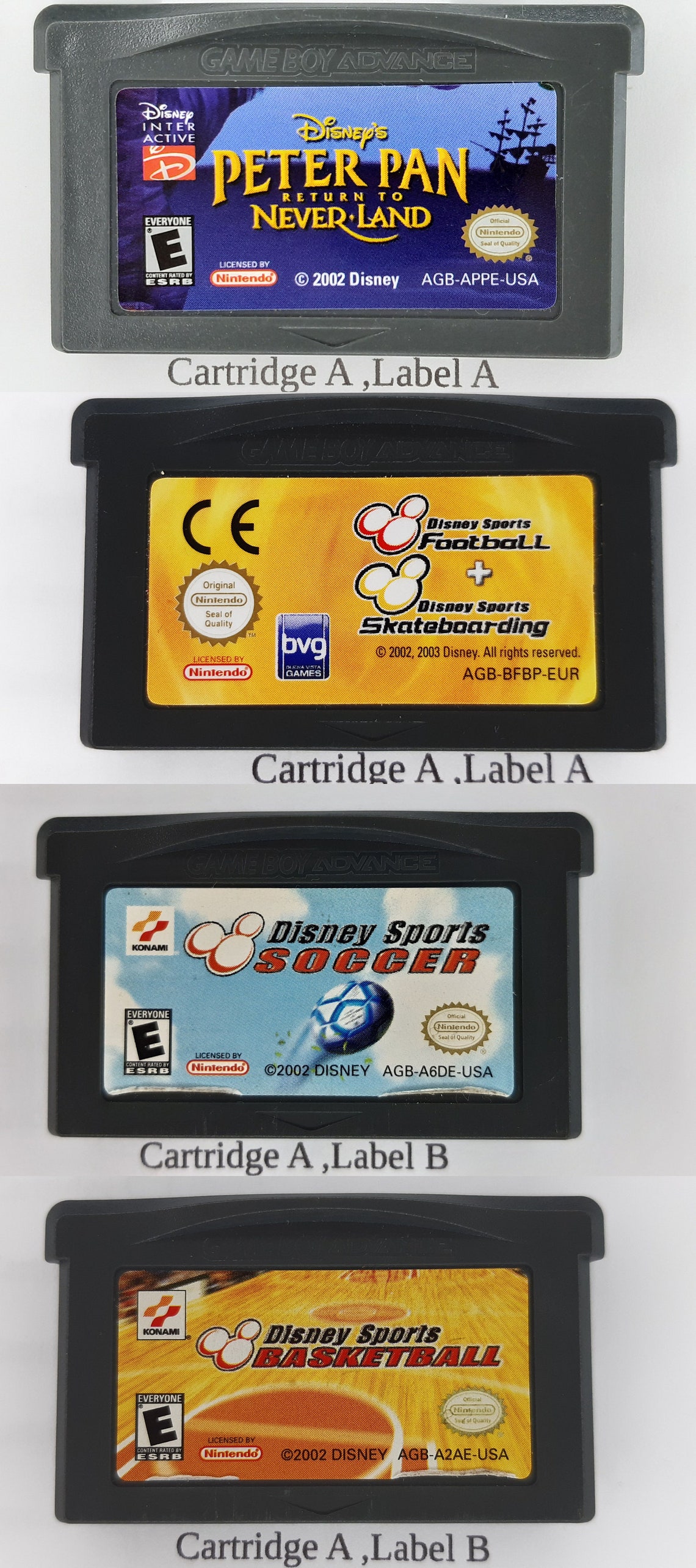 Disney's and Disney Sports Games : 100% Original Gameboy Advance Games , Verified Authentic!, foto 3 di 5