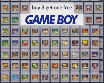 Authentic Nintendo Game Boy Games | Tested & Working, Buy 3 Get 1 Free. this listing only