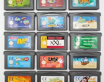 Original Gameboy Advance Games , Verified Authentic!  Nicktoons Looney Tunes DreamWorks Cartoon Network