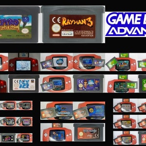 Rayman Sonic Spyro Sega : Original Gameboy Advance Games , Verified Authentic!