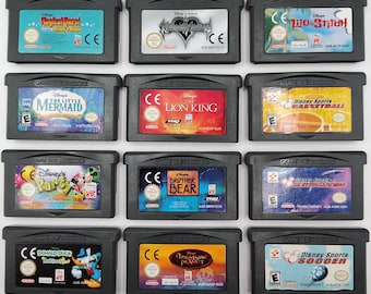Disney's and Disney Sports Games : 100% Original Gameboy Advance Games , Verified Authentic!