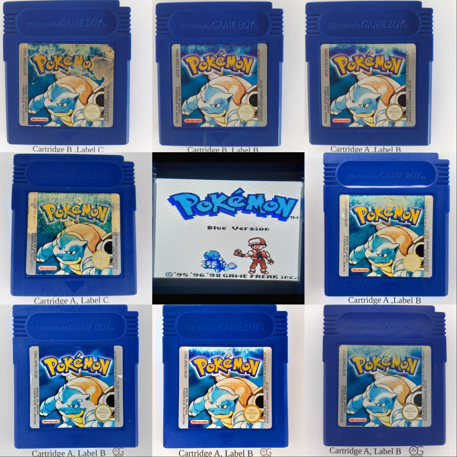 Original Gameboy Classic Pokemon Games , All Tested Verified Authentic ...