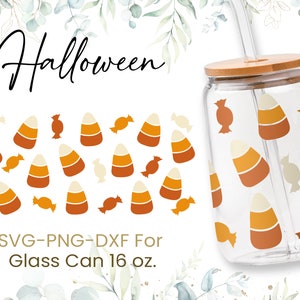 Lata de vidro Witch Libbey de 16 onças Svg, Cat Mom, Black Cat Glass Can Wrap Svg, Pumpkin Fall Svg, Coffee Glass Can Svg, Cutfile, Download digital