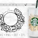 24oz Venti Cold Cup Starbucks Cup SVG, Flower Starbucks SVG, Svg Dxf Eps Png Files for Cutting Machines Cameo Cricut, Starbucks Cut File 