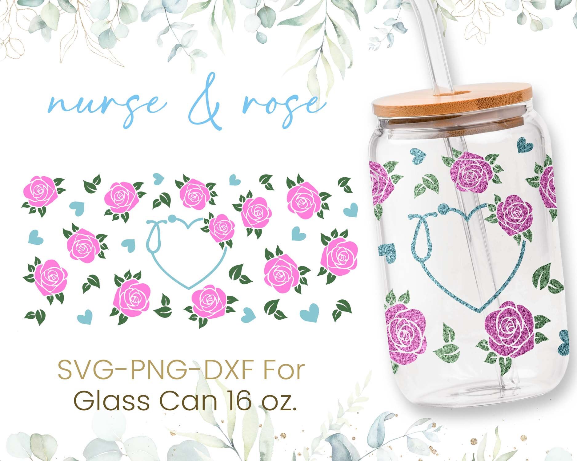 16oz Libbey Glass Can Svg Bundle, Glass Can Full Wrap Svg, Coffee Can ...