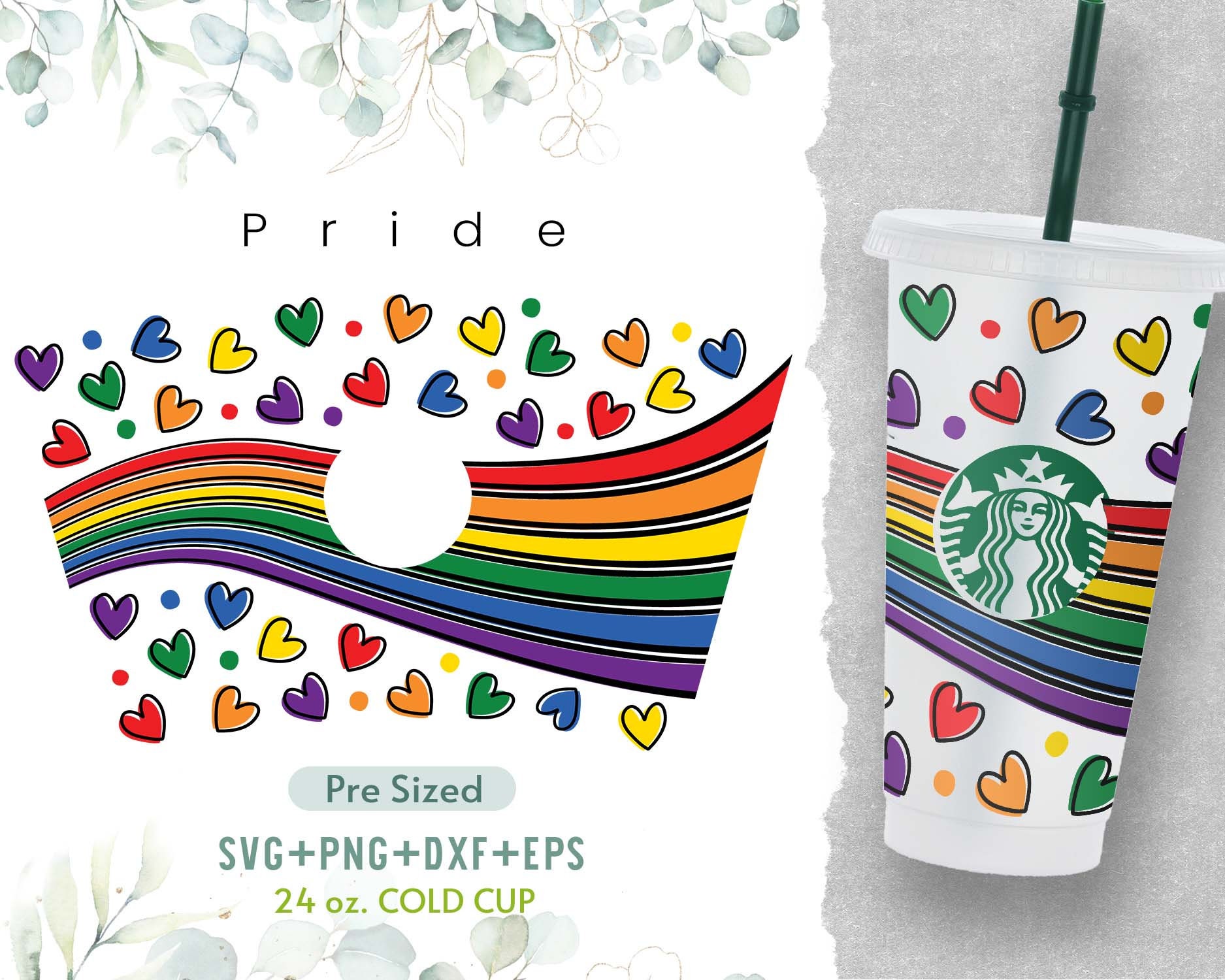 Rainbow Pride Cup - Etsy