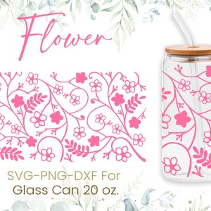20oz Rose Libbey Glass Can Svg, Glass Can Full Wrap Svg, Beer Can Glass, Svg,Roses Coffee Glass Svg, Butterfly Full Wrap,Png,Cricut Files