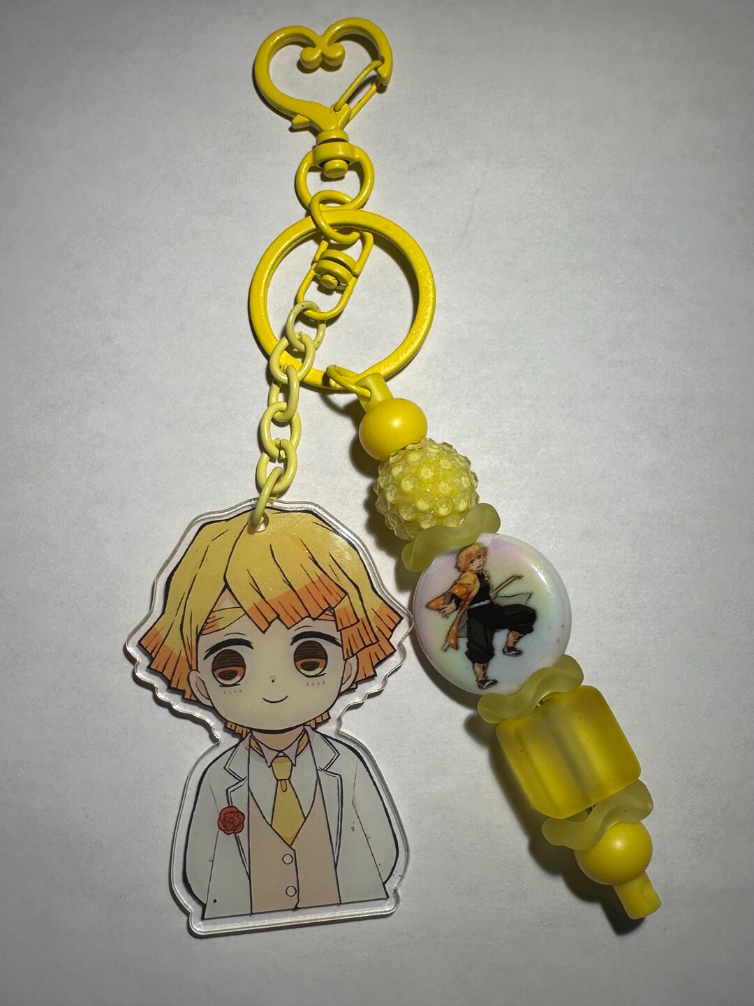 Demonc Key Chain Demon Slayer Keychain - Etsy