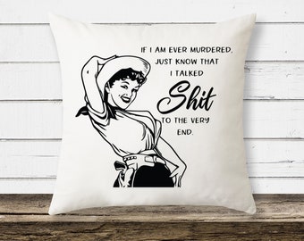 Multicolor 18x18 Easily Distracted by Boots Watercolor Sunflower Cowgirl Throw Pillow Vintage Southern Tees By Clousky Co 