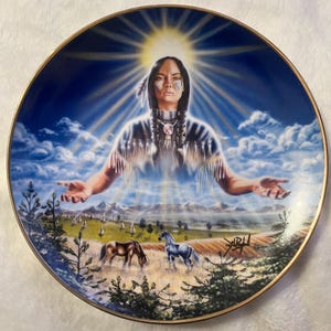 Royal Doulton Sun Maiden Collector Plate: Limited Edition Fine Bone China
