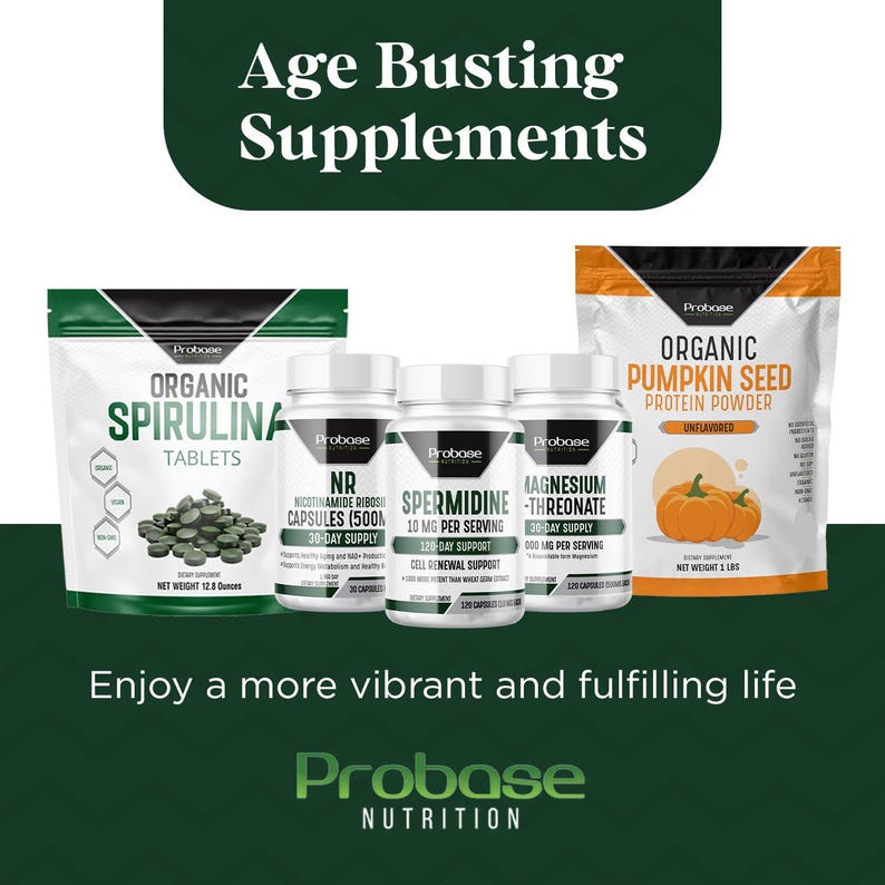 Organic Spirulina Tablets, Probase Nutrition image 7