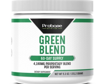 Probase Nutrition Greens Blend Powder 151 Grams