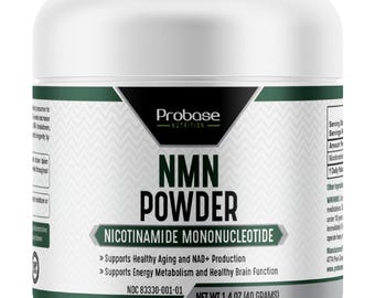 Ultra-Pure NMN Powder – 99% Purity, 40 Grams